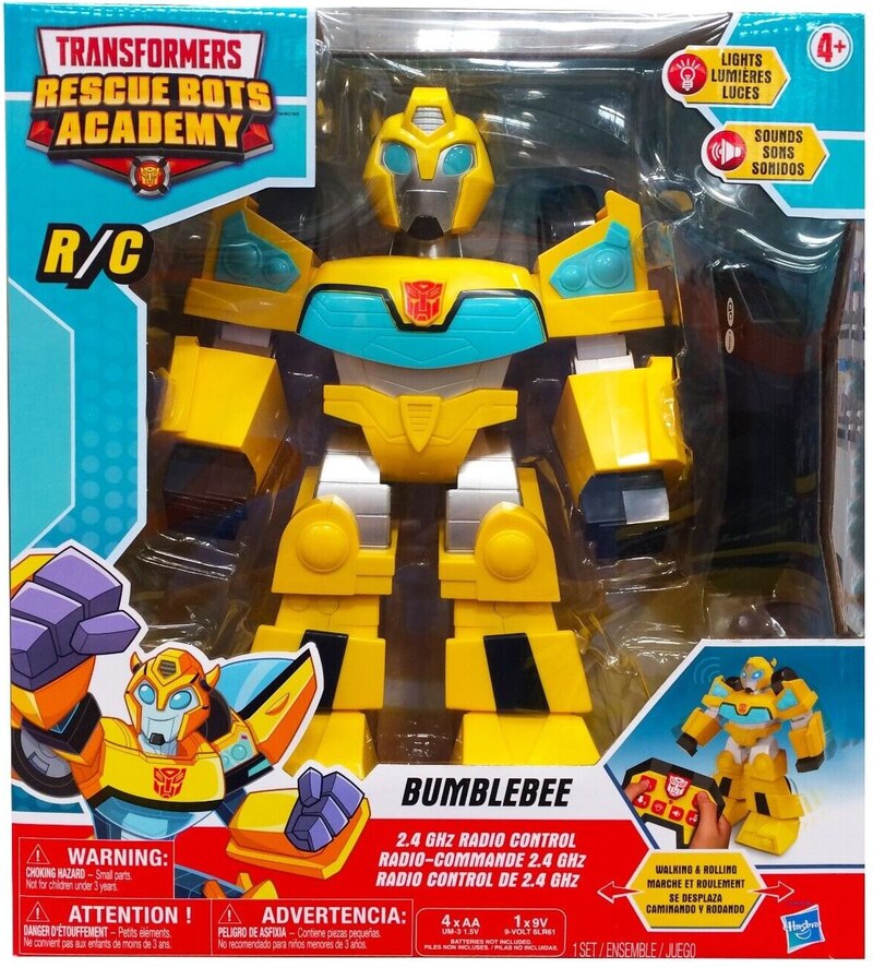 Radio controlled store bumblebee transformer